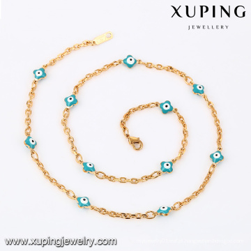 43077- colar de jóias sexy Xuping colar de olho azul mal para mulheres